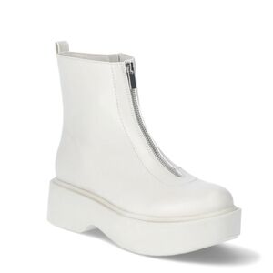 Women's Lug Sole Front Zip Boots